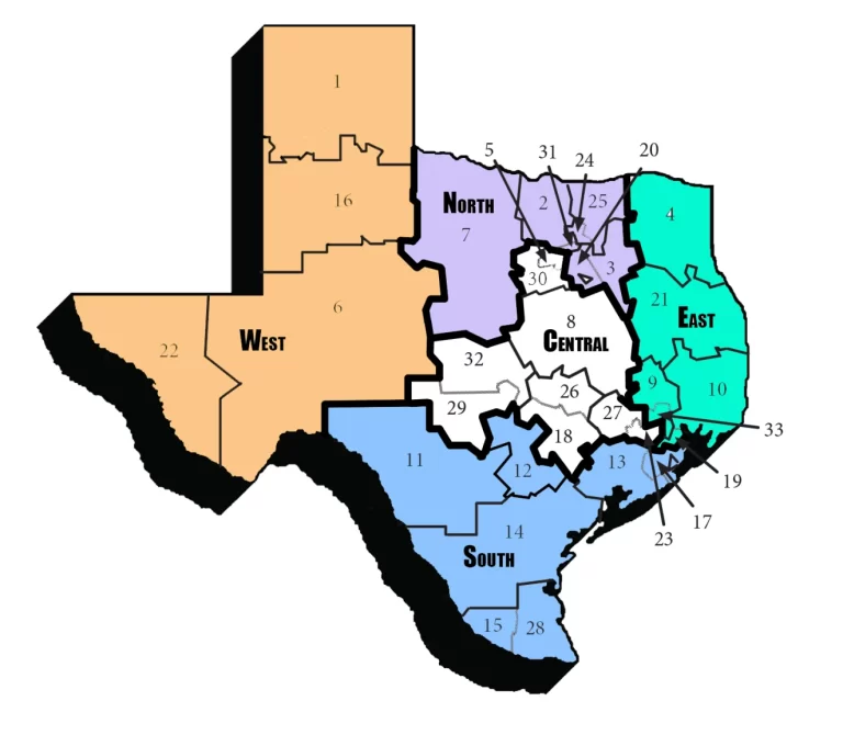 Regions/Areas – ATSSB